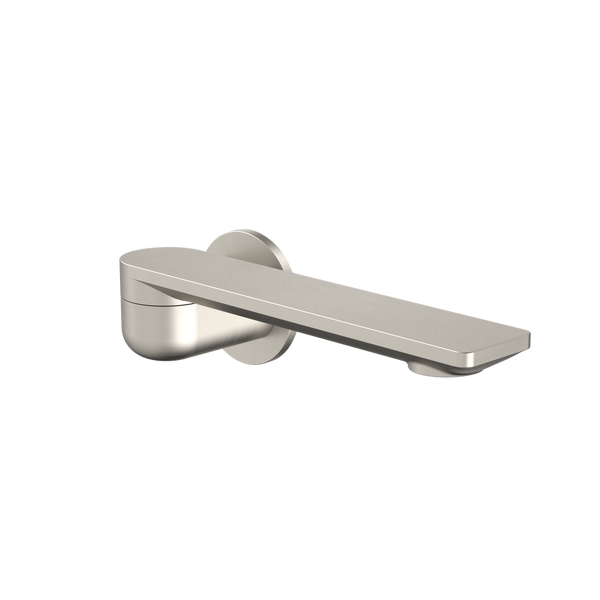 Caroma Urbane II 220mm Bath Swivel Outlet Round Cover Plate Brushed Nickel