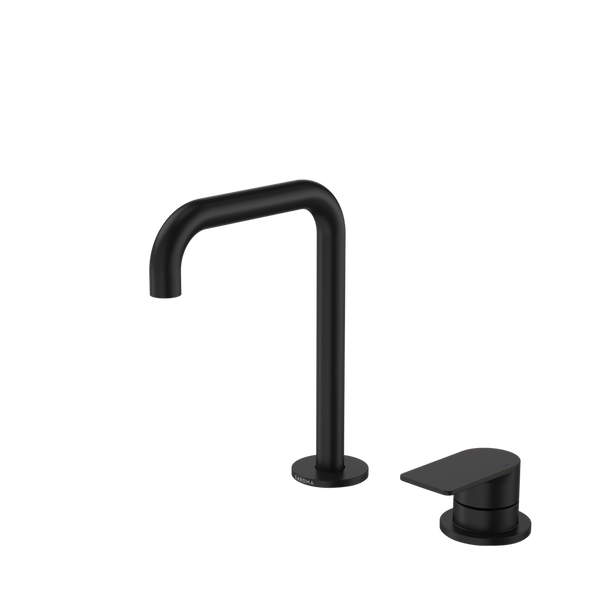 Caroma Urbane II Hob Basin Mixer Set 150mm Matte Black