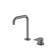 Caroma Urbane II Hob Basin Mixer Set 150mm Gunmetal