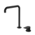 Caroma Urbane II Hob Basin/Sink Mixer Set 210mm Matte Black