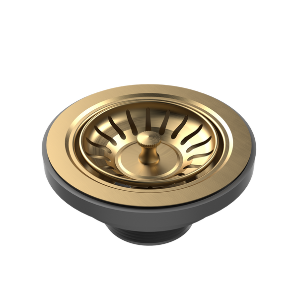 Caroma Urbane II  Basket Waste Brushed Brass