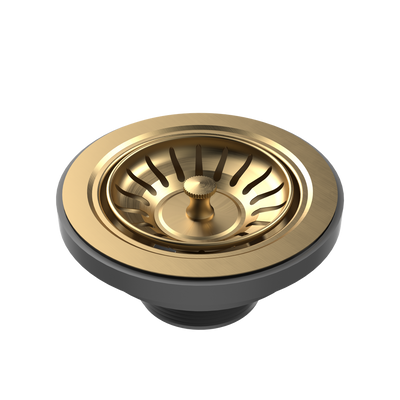 Caroma Urbane II  Basket Waste Brushed Brass