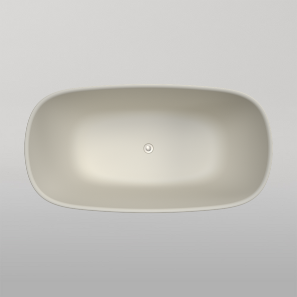 Caroma Contura II 1500 Freestanding Bath Matte Clay