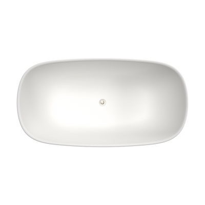 Caroma Contura II 1500 Freestanding Bath Matte White