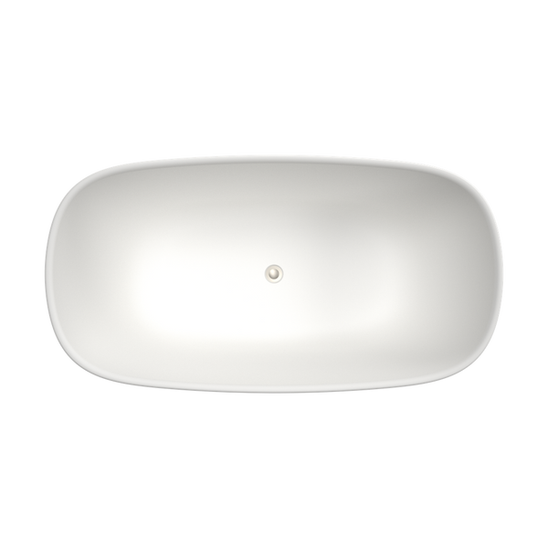 Caroma Contura II 1500 Freestanding Bath Matte White