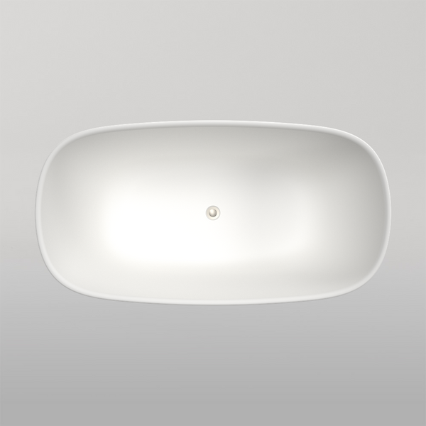 Caroma Contura II 1500 Freestanding Bath Matte White