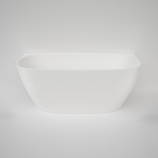 Contura II 1500 Back To Wall Freestanding Bath Matte White