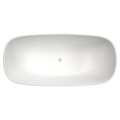 Caroma Contura II 1700 Freestanding Bath Matte White