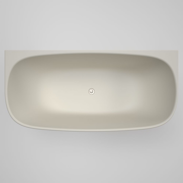 Caroma Contura II 1700 Back To Wall Freestanding Bath Matte Clay
