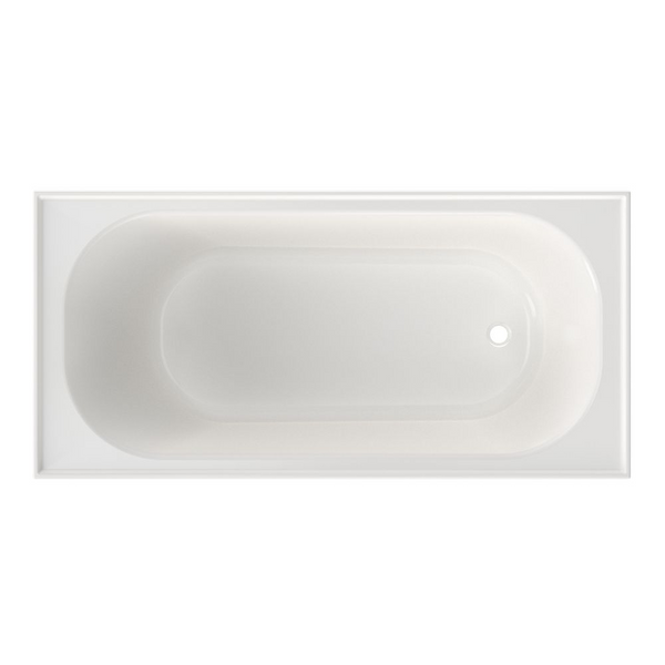 Caroma Round Bath 1525 No Overflow White
