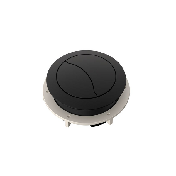 Caroma Cistern Flush Button Black