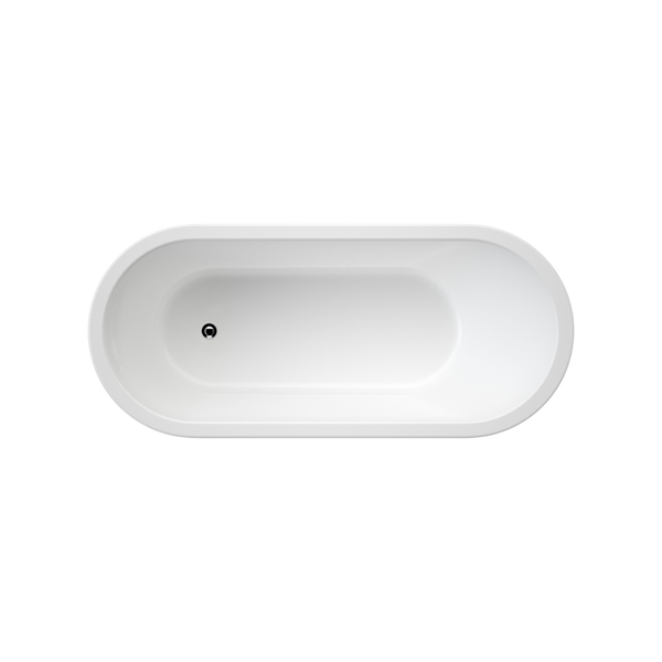 Caroma Classic 1700 Island Bath White