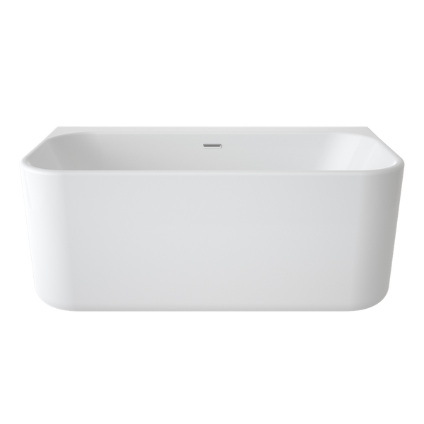 Caroma Luna 1400 Back To Wall Bath White