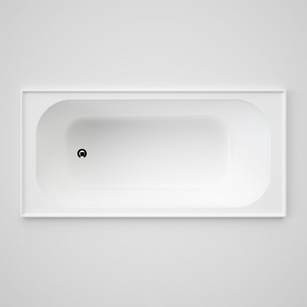 Caroma Luna 1525 Four Tile Flange Bath White