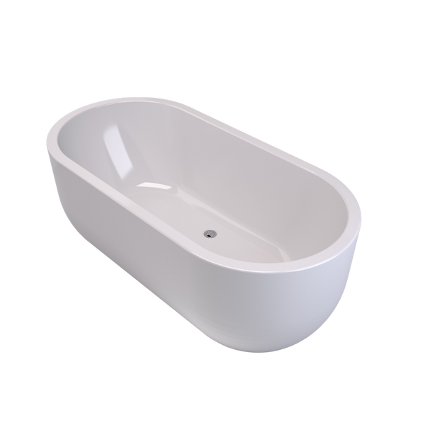 Caroma Origin 1600 Freestanding Bath White