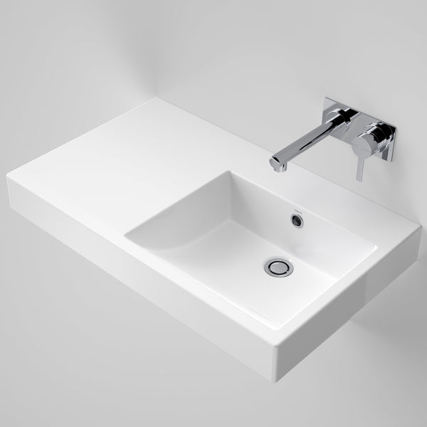 Caroma Liano Nexus 750 Wall Basin Left Shelf