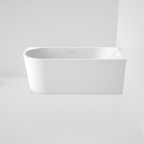 Caroma Urbane II Back To Corner Bath Right Hand Side 1500 Overflow White