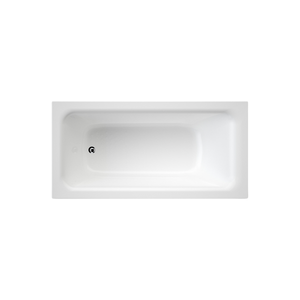 Caroma Vivas 1525 Island Bath Without Anti-Slip White