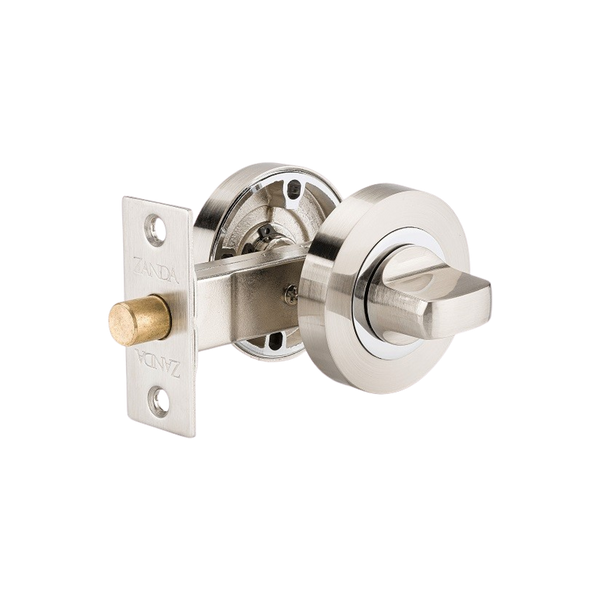 Zanda Privacy Kits Brushed Nickel/Chrome Plated