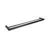 Alma Ascari Matte Black 800 Double Towel Rail