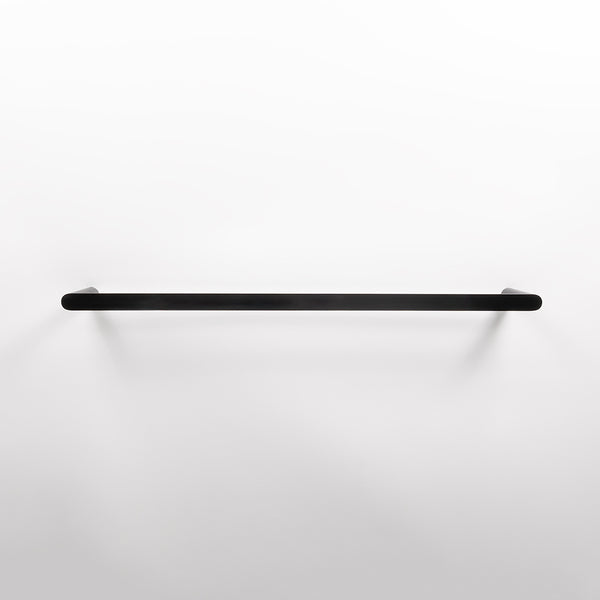 Alma Ascari Matte Black 800 Double Towel Rail