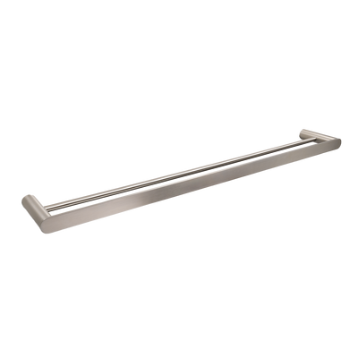 Ascari Brushed Nickel 800 Double Towel Rail