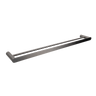 Alma Ascari Brushed Gunmetal 800 Double Towel Rail