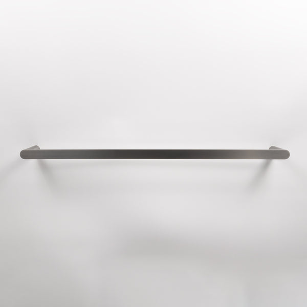 Alma Ascari Brushed Gunmetal 800 Double Towel Rail
