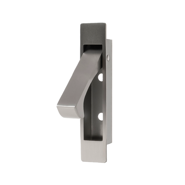Alma Hazel Concealed Hook Pull Handle Brushed Nickel