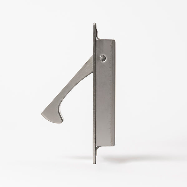 Alma Hazel Concealed Hook Pull Handle Brushed Nickel