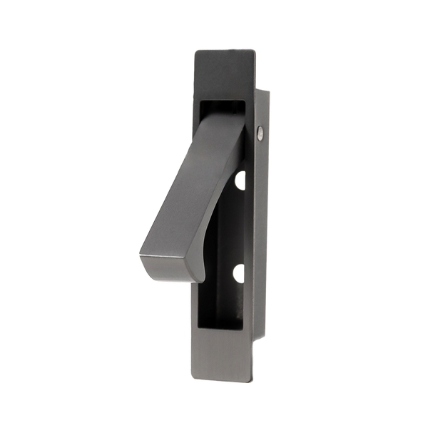 Alma Hazel Concealed Hook Pull Handle Brushed Gunmetal