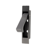 Alma Hazel Concealed Hook Pull Handle Brushed Gunmetal