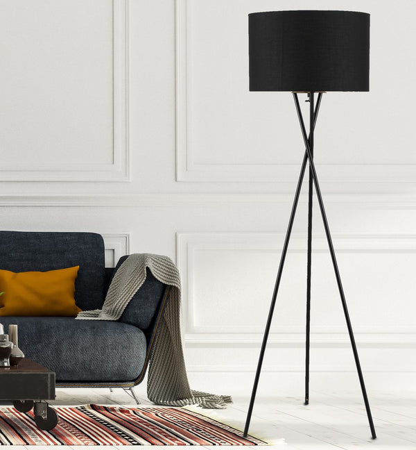 Telbix Denise Floor Lamp Black