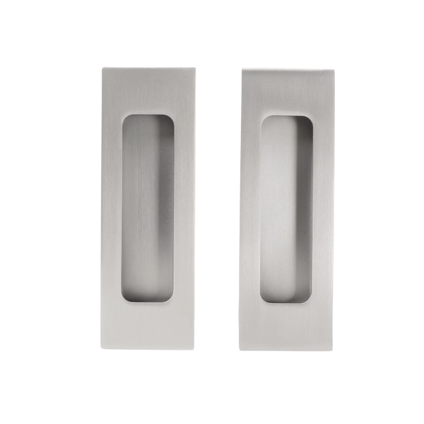 Alma Sachi Square Flush Pull Brushed Nickel