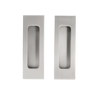 Alma Sachi Square Flush Pull Brushed Nickel