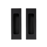 Alma Sachi Square Flush Pull Matte Black