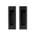 Alma Sachi Square Flush Pull Matte Black
