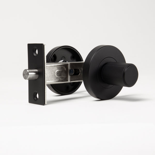 Alma Fernando Linear Lock Set Matte Black
