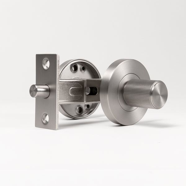 Alma Fernando Linear Lock Set Brushed Nickel