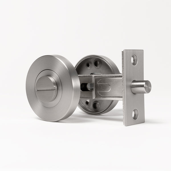 Alma Fernando Linear Lock Set Brushed Nickel