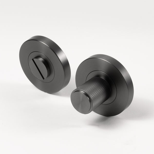 Alma Fernando Linear Lock Set Brushed Gunmetal