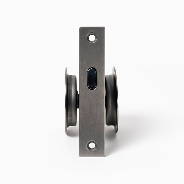 Alma Cam Cavity Sliding Door Lock Brushed Gunmetal