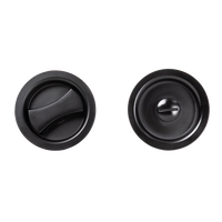 Alma Cam Cavity Sliding Door Lock Matte Black