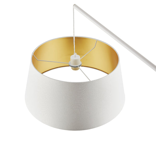 Telbix Downey Floor Lamp White