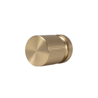 Alma Mia Linear Handle Brushed Brass Gold