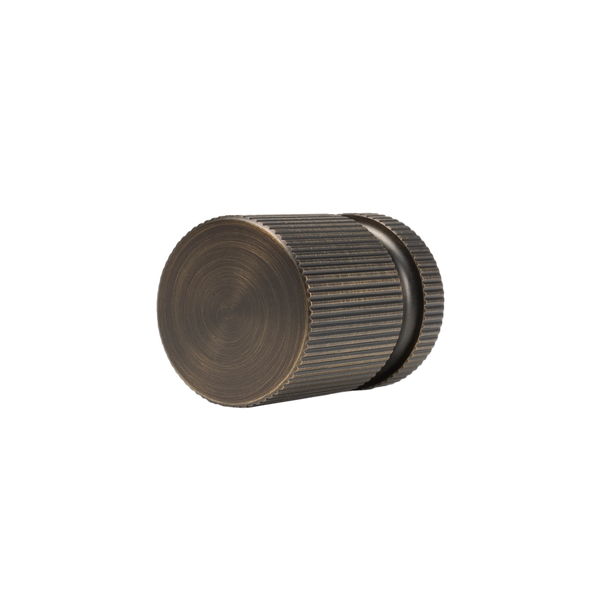 Alma Mia Linear Handle Brushed Vintage Antique Brass