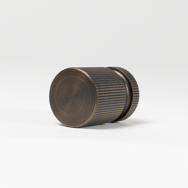 Alma Mia Linear Handle Brushed Vintage Antique Brass