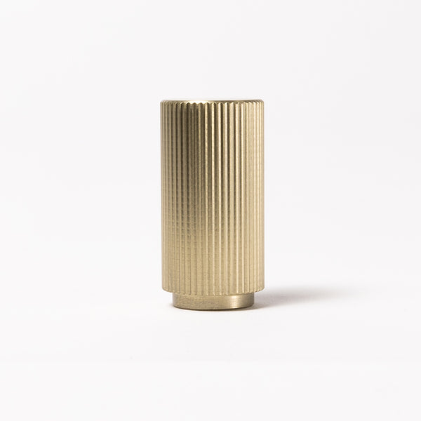Alma Loti Linear Handle Brushed Brass Gold