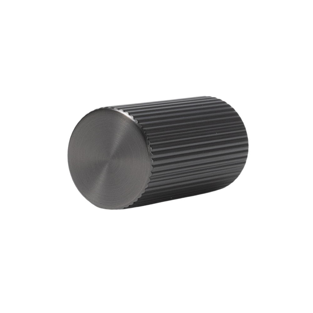 Loti Linear Handle Brushed Gunmetal – Buildmat