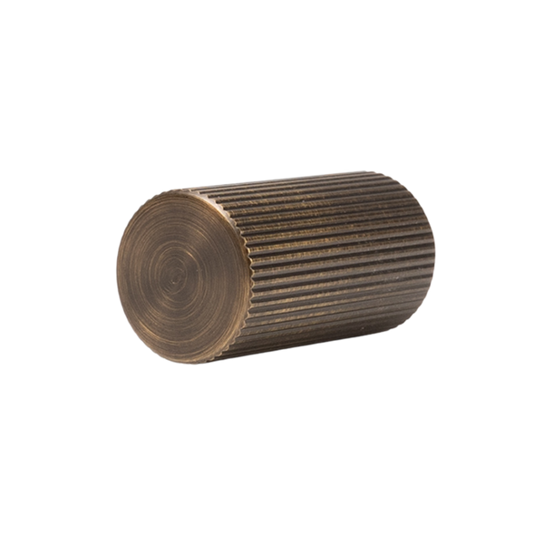 Alma Loti Linear Handle Brushed Vintage Antique Brass